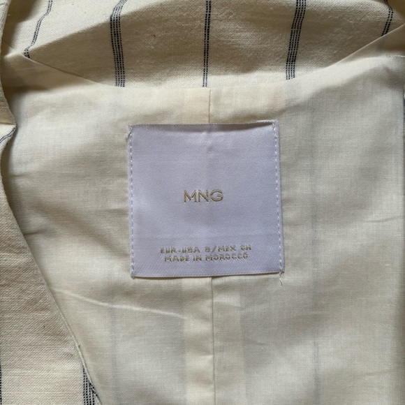 🫐 MANGO PINSTRIPE VEST 🫐 - Picture 4 of 5